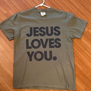 Comfort Colors Khaki Graphic Tee